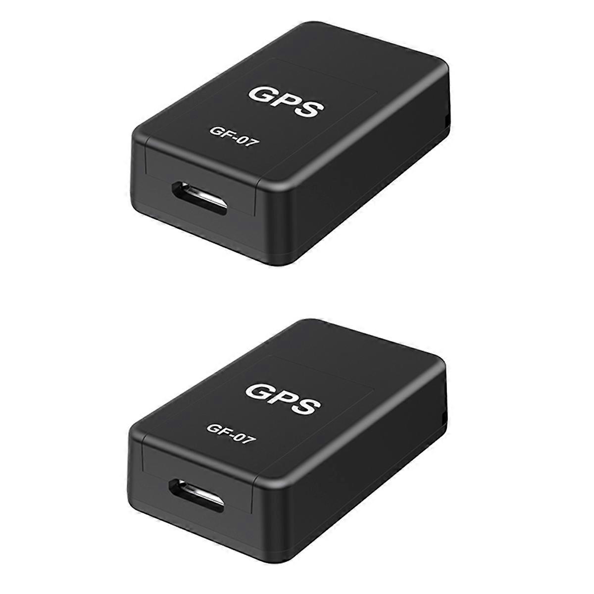 2PCS GF-07 GPS Tracker Magnetic Children Anti-Lost Locator Daily Waterproof SIM Message Positioner C
