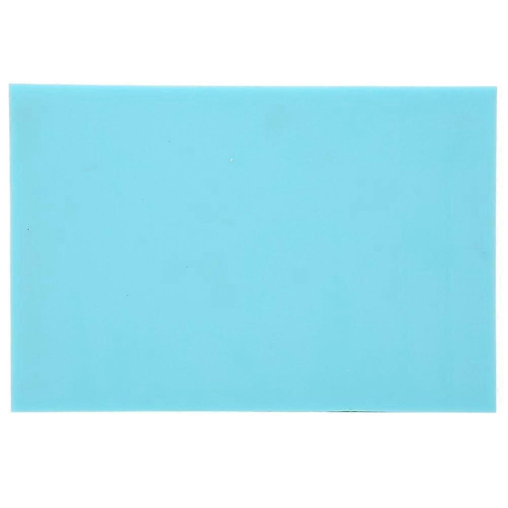 Rubber Stamp Carving Block Manual DIY Eraser Block for Rubber Stamping Carving 15 x 10 x 0.8cmSky Blue