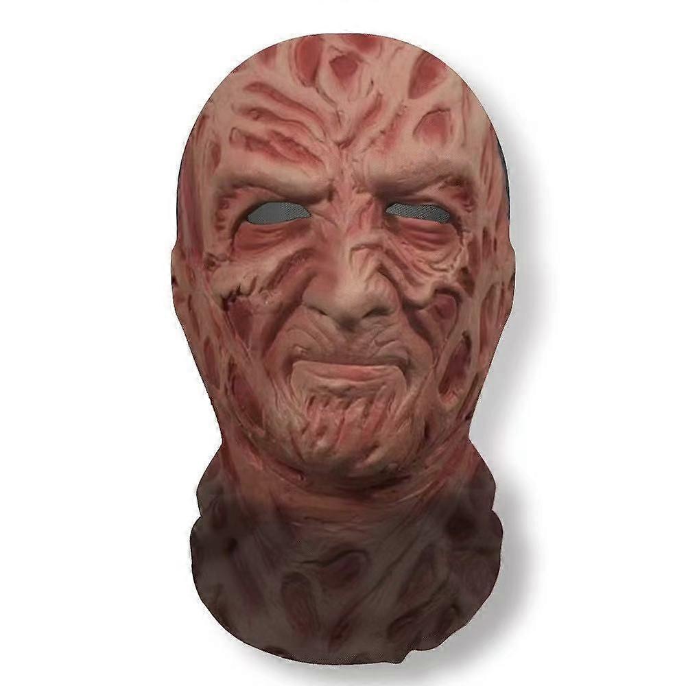 Horror Skull Net Digital Printing Headdress Sunscreen Breathable Mask Props