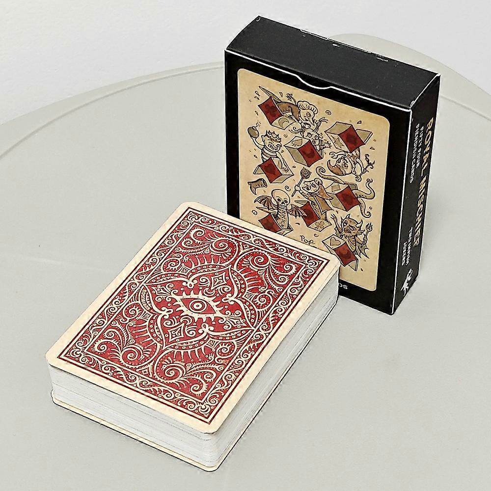 Royal Mischief Transformation Playing Cards Full Set Oracle Deck Printed on Double Embossed Cardstock 9*6cm 54 Pcs Poker Cards