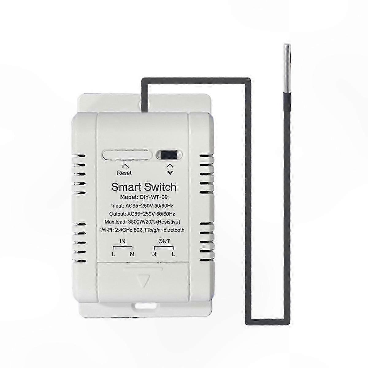 Aquarium Heater Controller with WiFi Connectivity and Temperature Sensor for Smart Monitoring