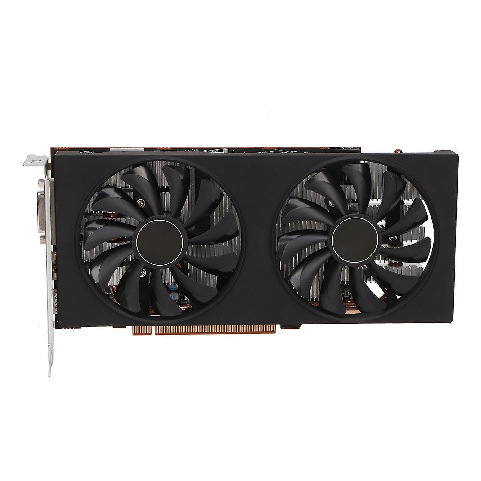 Gaming grafische kaart 8GB GDDR6 256bit 2000MHz 14000MHz DP HD DVI Dual Cooling Fan Desktop grafische kaart voor pc