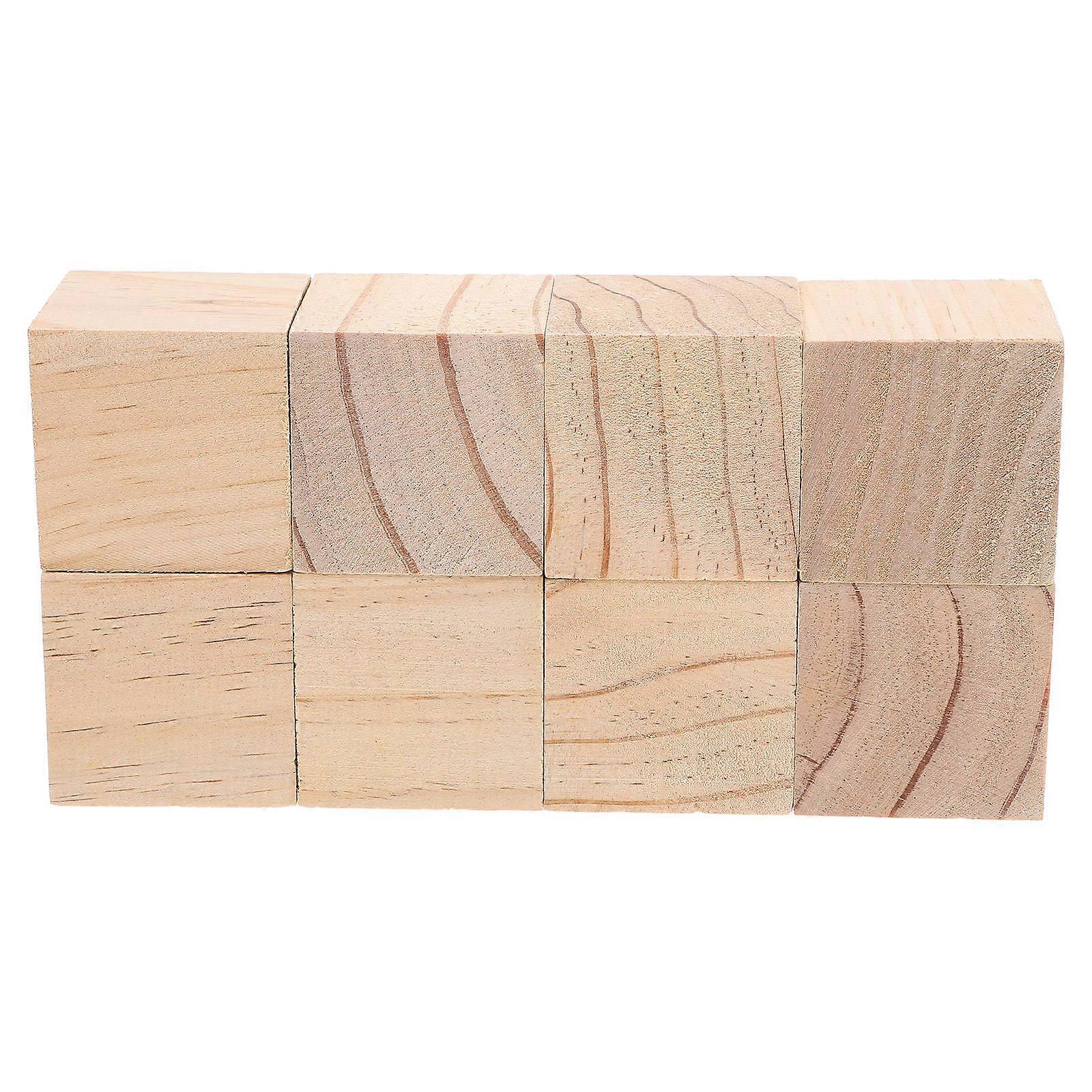 Blank Wooden Puzzle Pieces for Crafting with 32Pcs for DIY Use