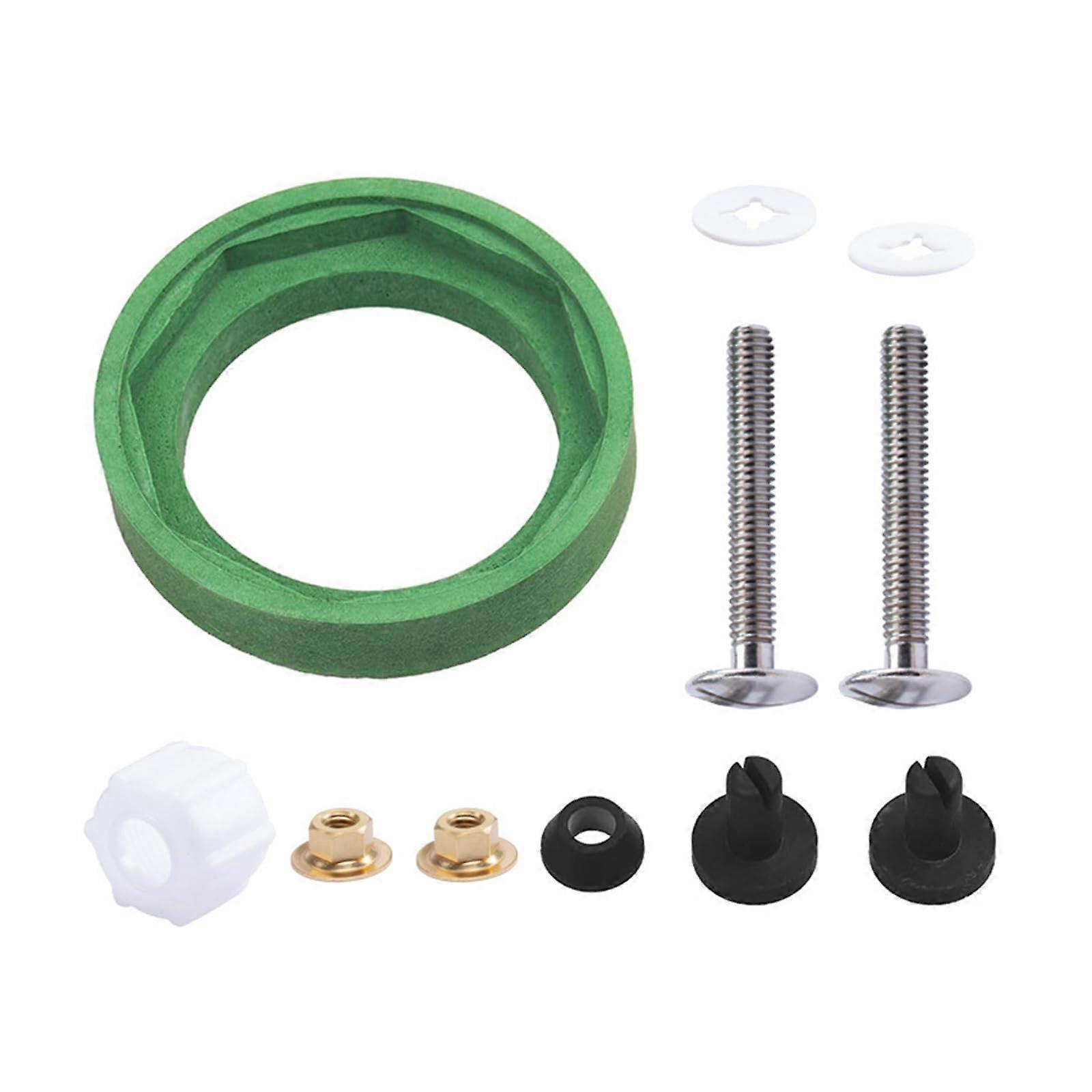 Toilet Tanks to Bowl Coupling Kits 3Inch Gasket Angle Seal Washer Replacement Kit Compatible With Most Toilets