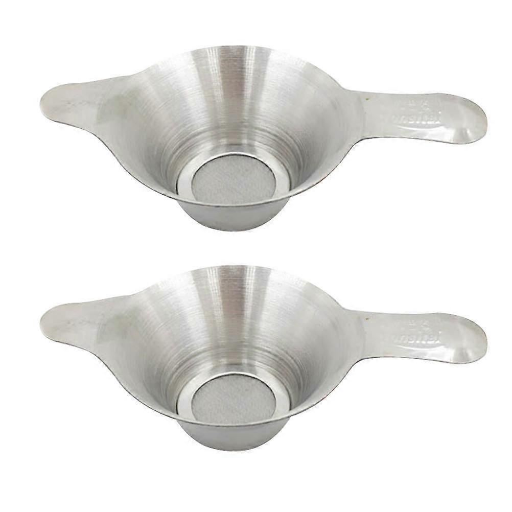 Useful Tea Infuser Filter for Practical Tea Strainer 4Pcs Silver