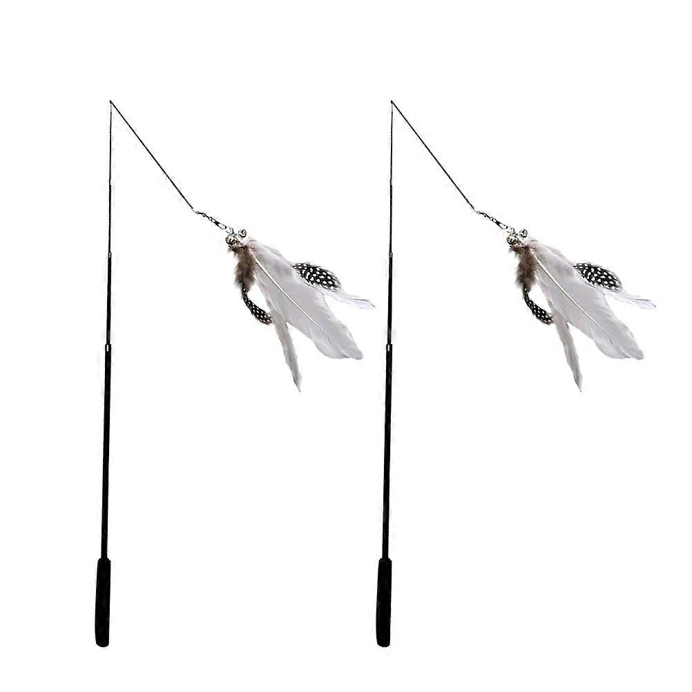 Telescopic Cat Teaser Toy for Cat Plaything 4Pcs Interactive