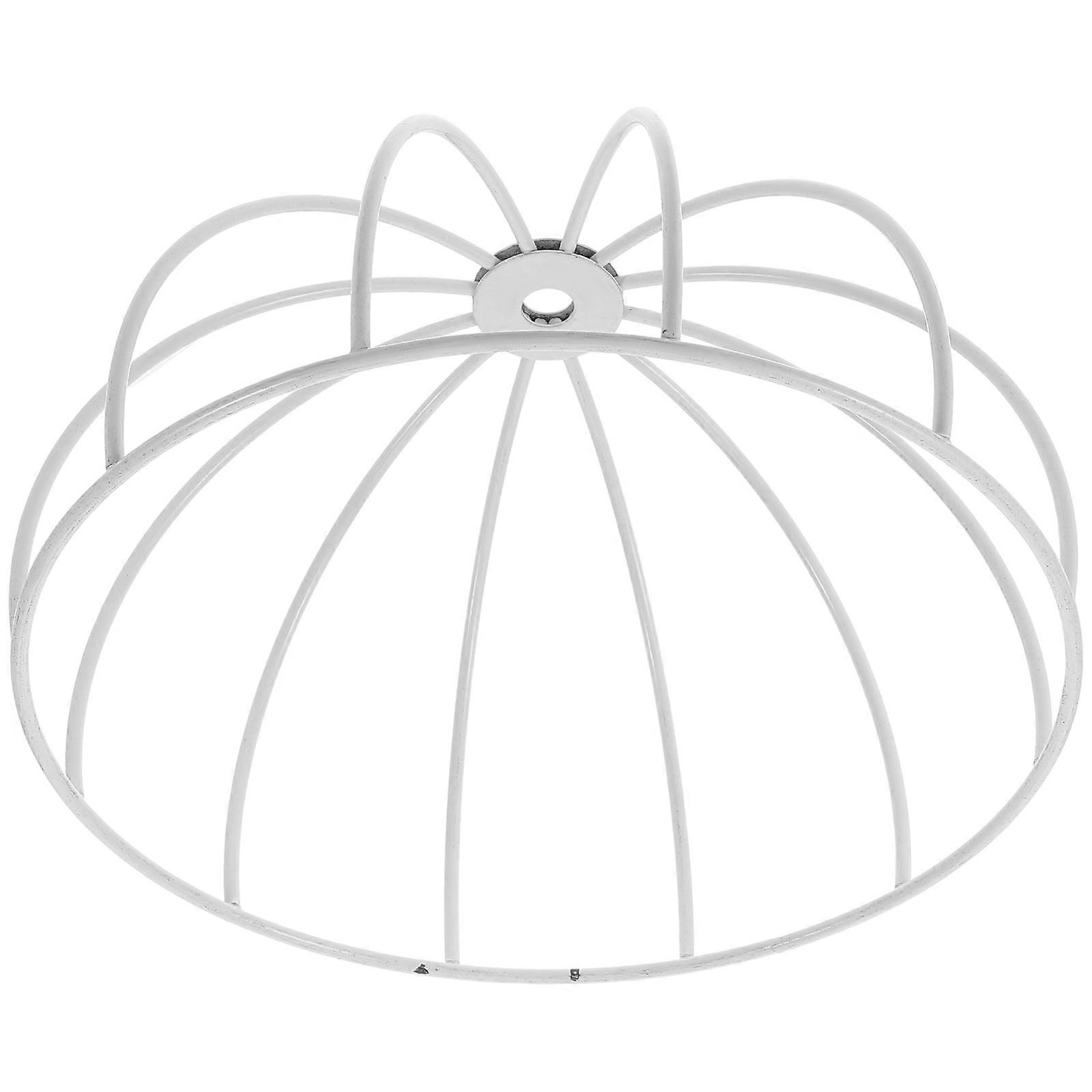 Table Lamp Shade Frame 3Pcs Dome Style Retro Design Lampshade Rack For Homeowners 18.50X18.50X10.50CM Home Decoration