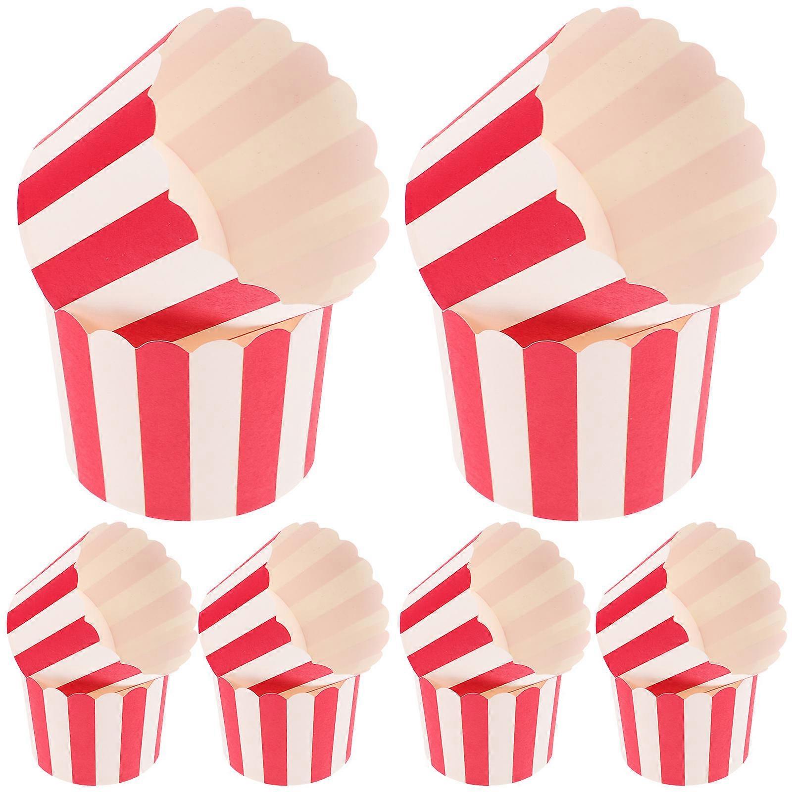 Paper Cupcake Liners for Baking Cup Muffin Cases in Red 100Pcs