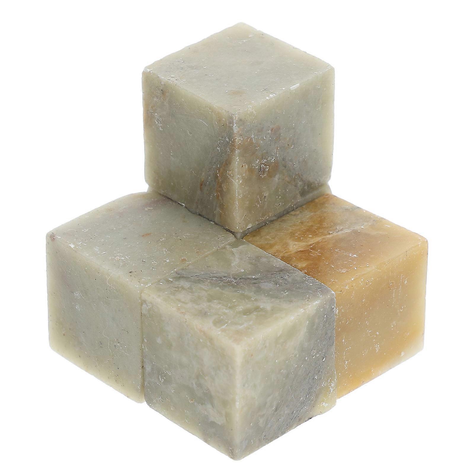 5Pcs Qingtian Stone Seal Square for DIY Stamp Carving Kit