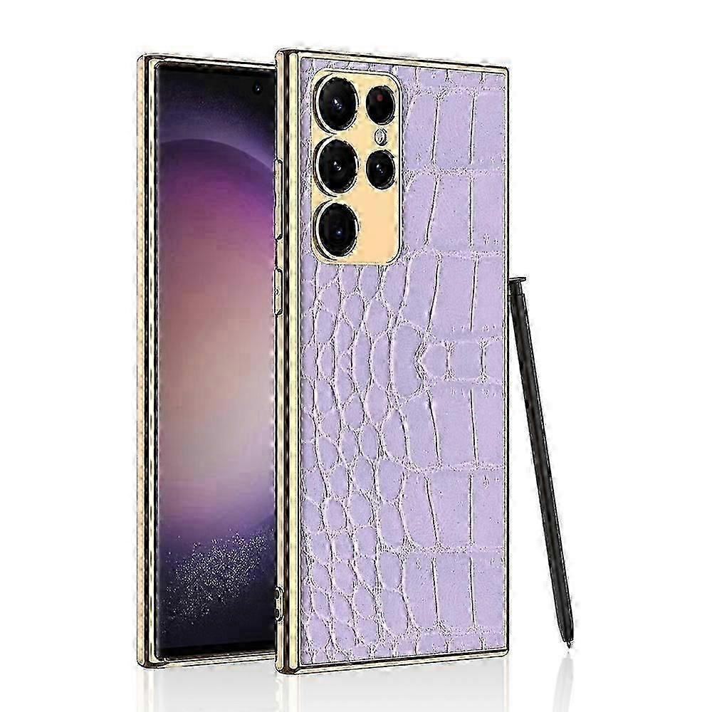 For Samsung s23 ultra mobile phone case s23 plus electroplating soft edge mobile phone case s23 personality anti-drop shell-without pen