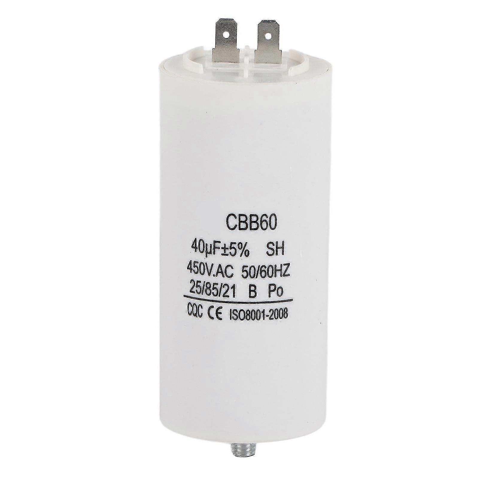 Cbb60 450v 40uf condensatore pompa acqua per lavatrice 50/60hz