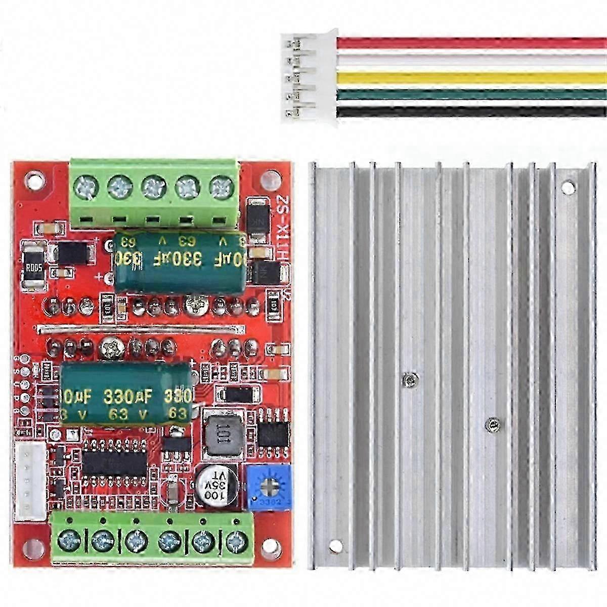DC 6-60V 400W BLDC Three Phase Brushless Motor Controller with PWM and Hall Sensor for 12V