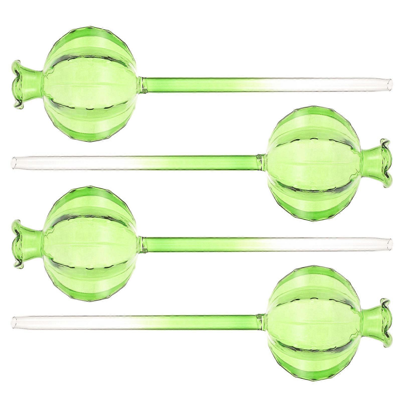 Watering Globes For Indoor Plants 12 Pcs Durable Glass Water Volume Control Tool Creative Design