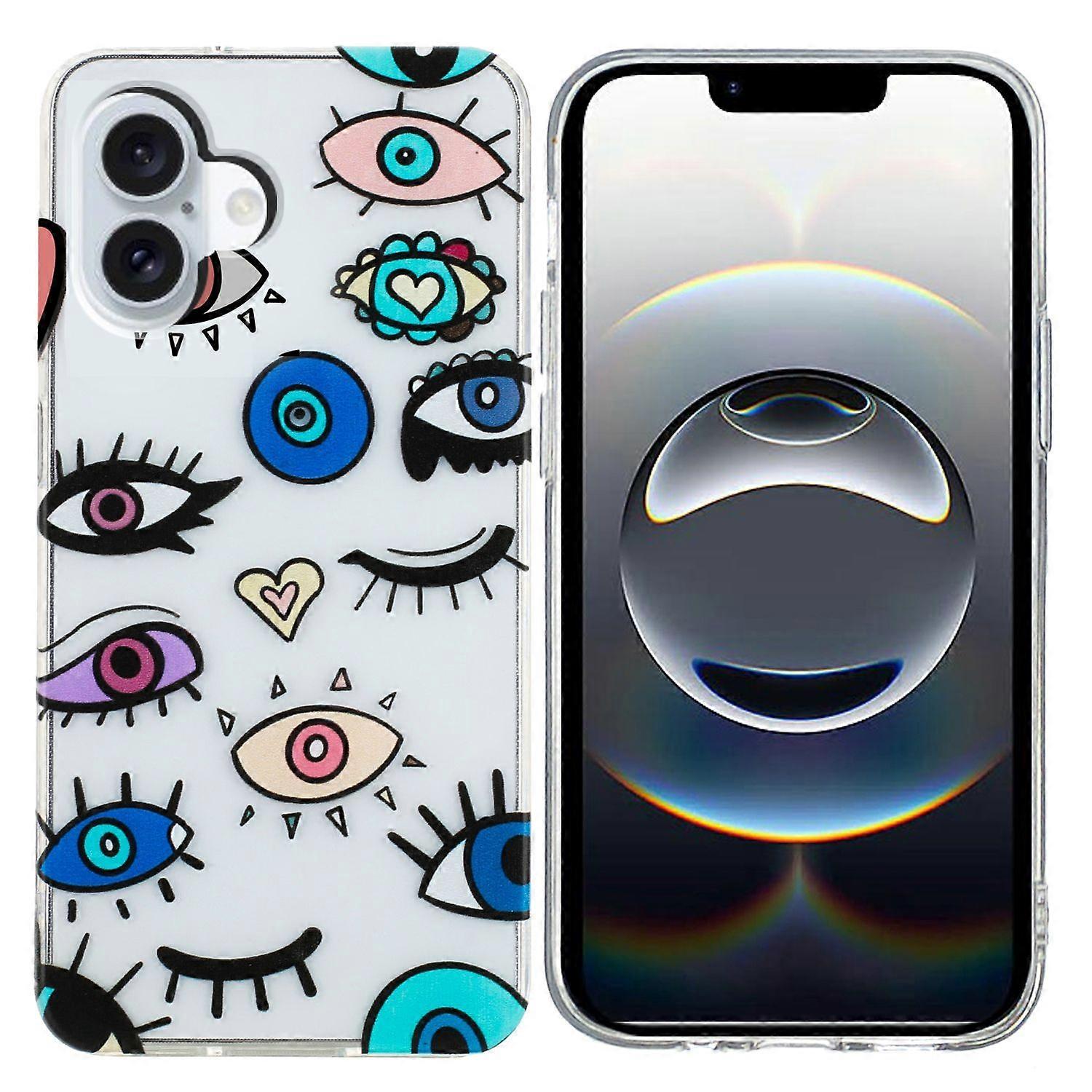 For iPhone 17 Case Soft TPU Phone Back Cover Pattern Printing
