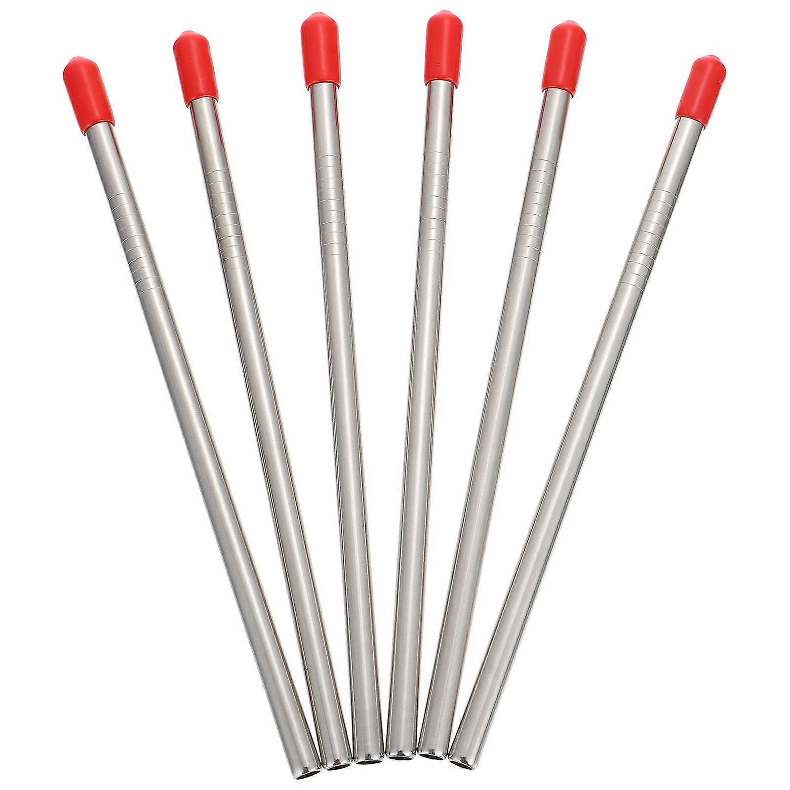 Water Cup Draining Rack Bottle Drainer Stand Homeowners Organizing Stainless Steel 6Pcs