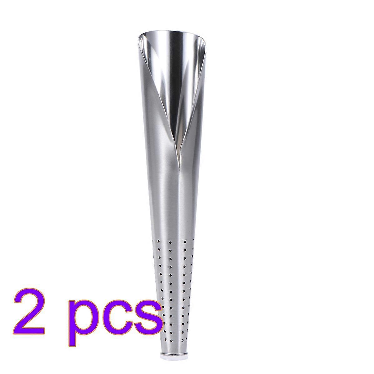 2Pcs Tea Infuser Cone Stainless Steel Tea Strainer for Loose Leaf
