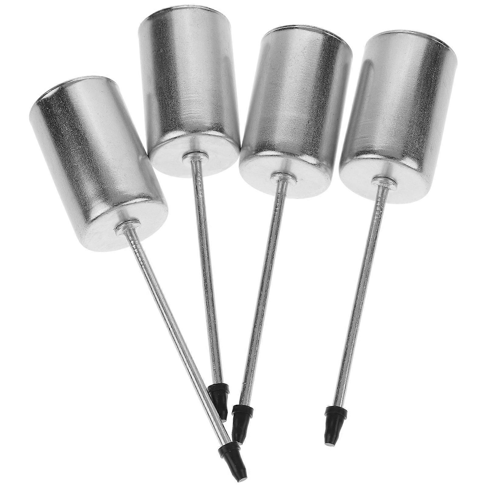 Candle Cups Designed For Various Occasions Including Flower Pots In Silver 8Pcs