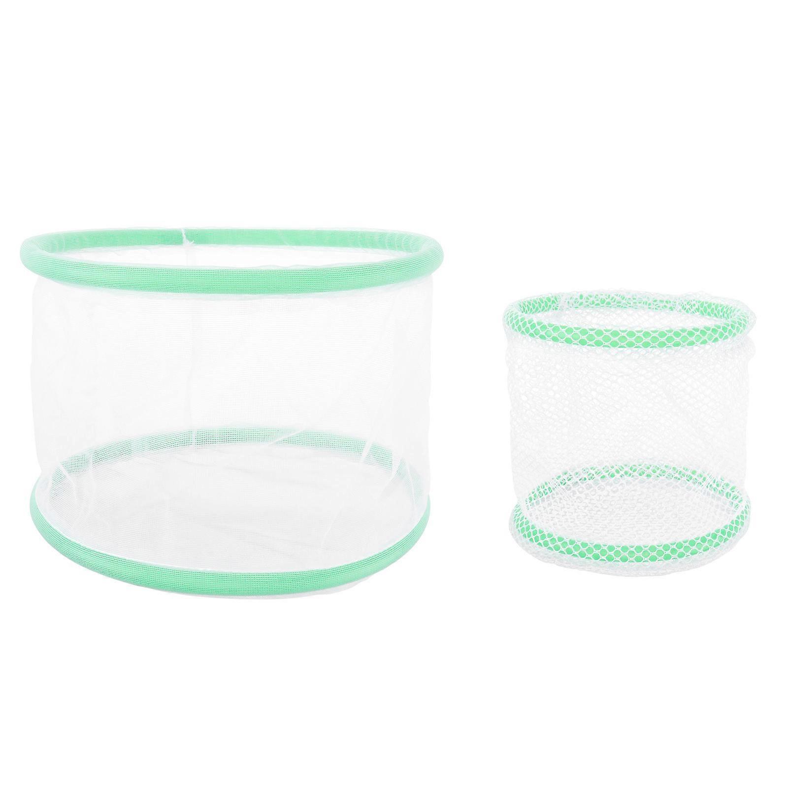 Fish Tank Isolation Net for Aquarium Fish Hatchery with 2Pcs Breeding Nets