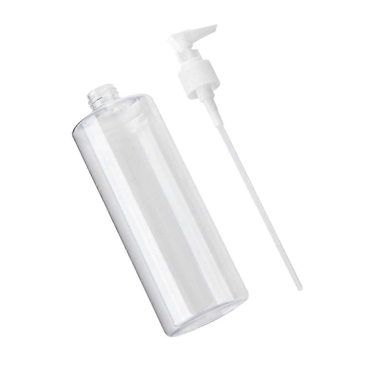 Dispenser Bottles Small Travel Bottles Liquid Storage 500ml Transparent Simple Design 3Set