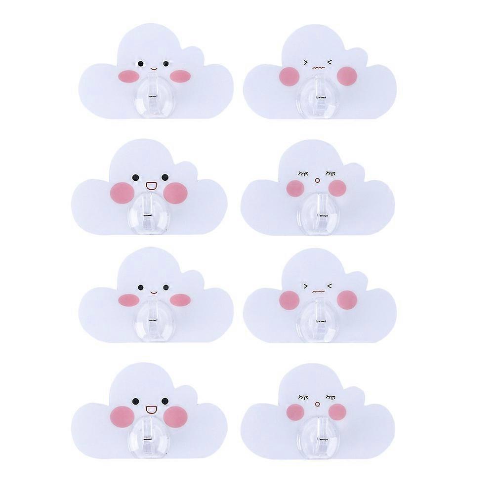 Wall Hanging Hook Cloud Shape for Decoration 16Pcs Creative Hangers