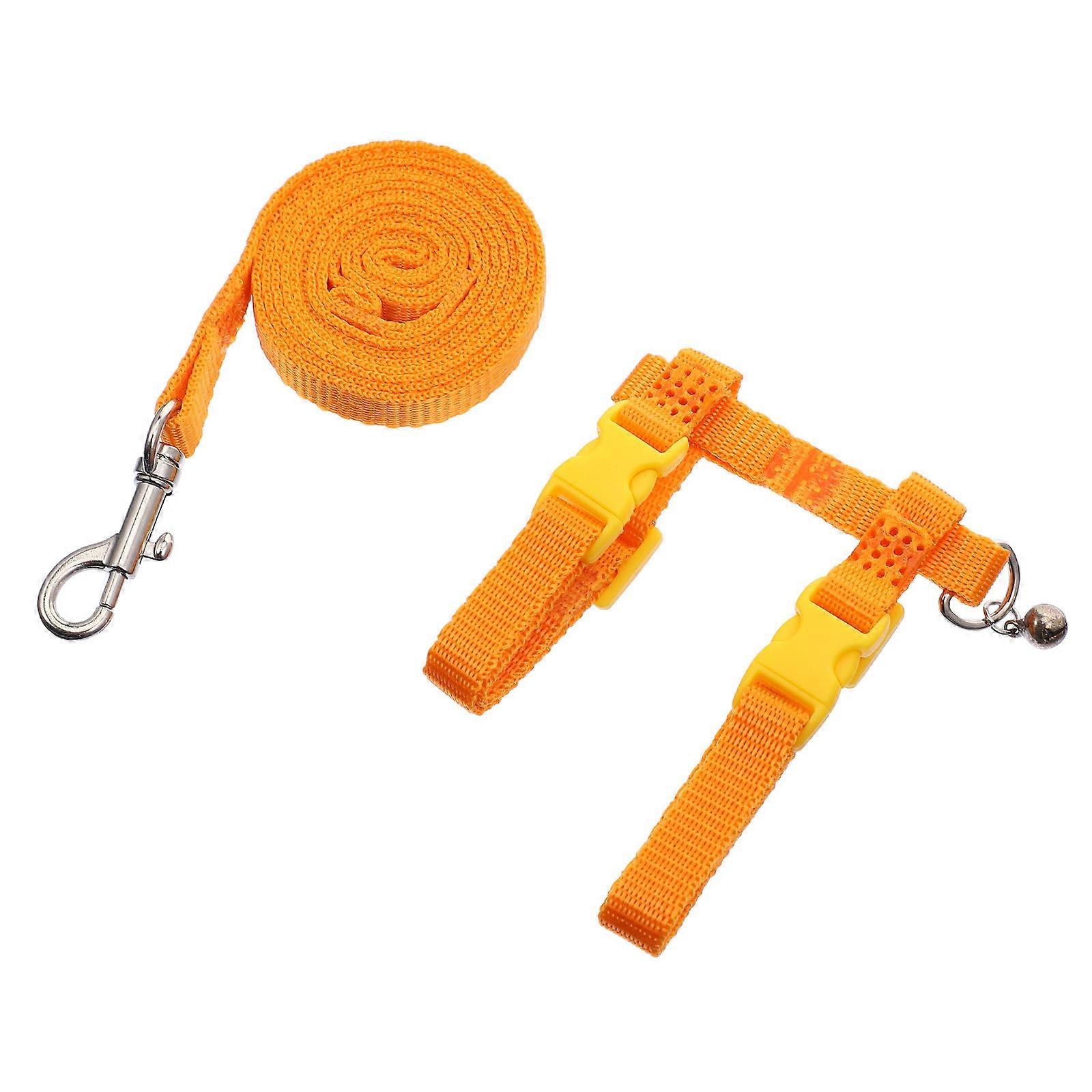 Pet Traction Rope for Rabbits with Small Pet Harness Strap 6Pcs