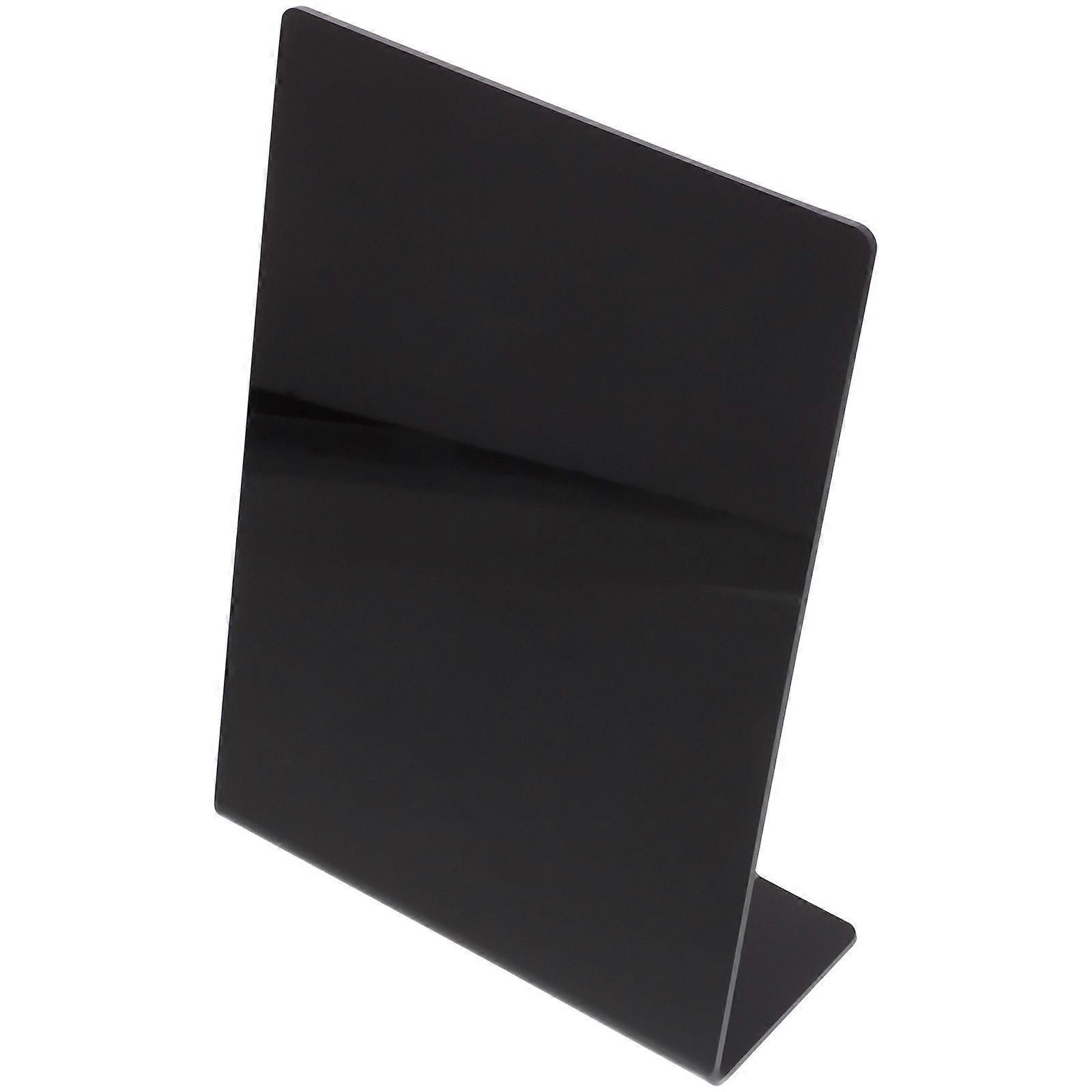 Chalkboard Sign Acrylic Message Board for Shop with 2Pcs Desktop Boards