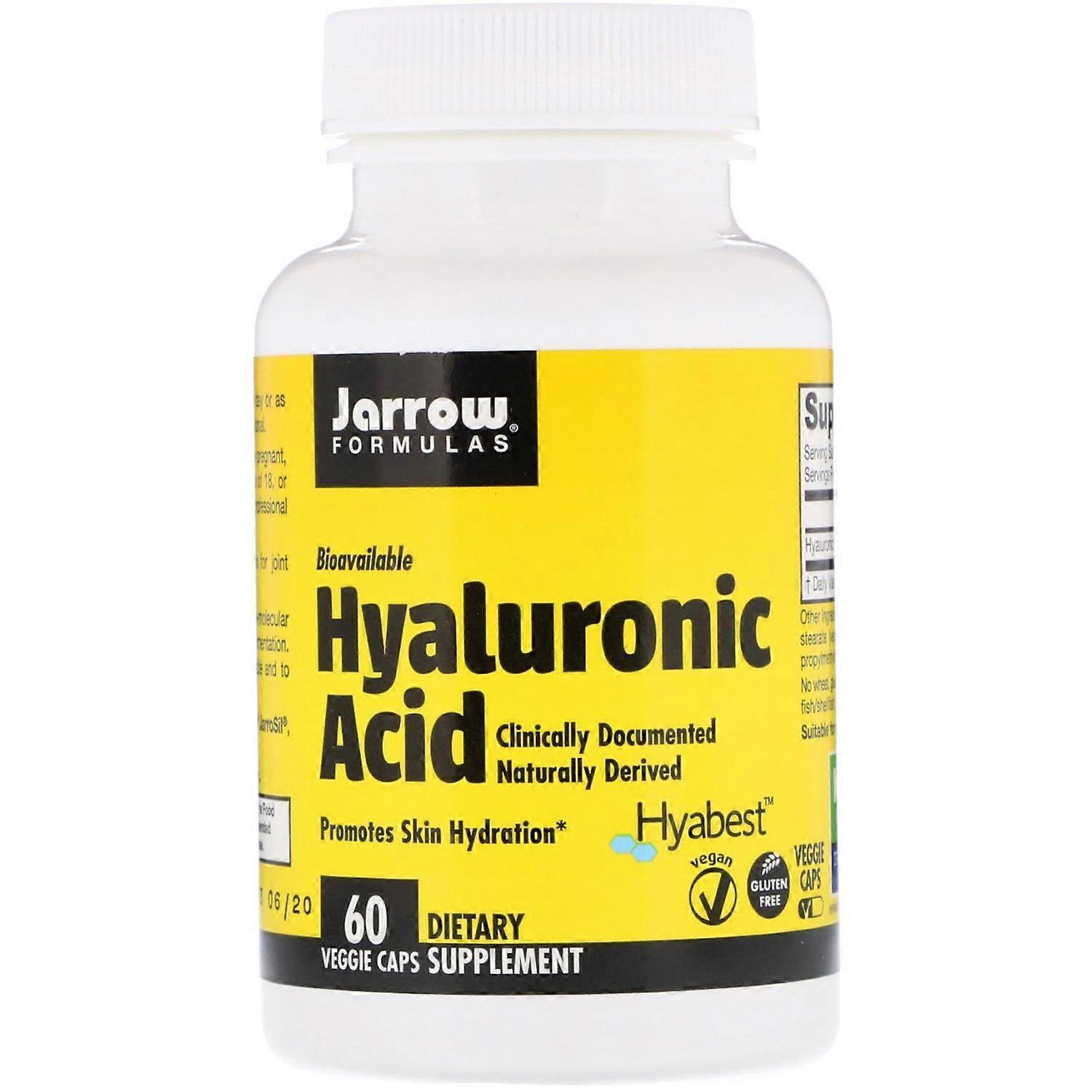 Jarrow Formulas, Hyaluronic Acid, 60 Veggie Caps