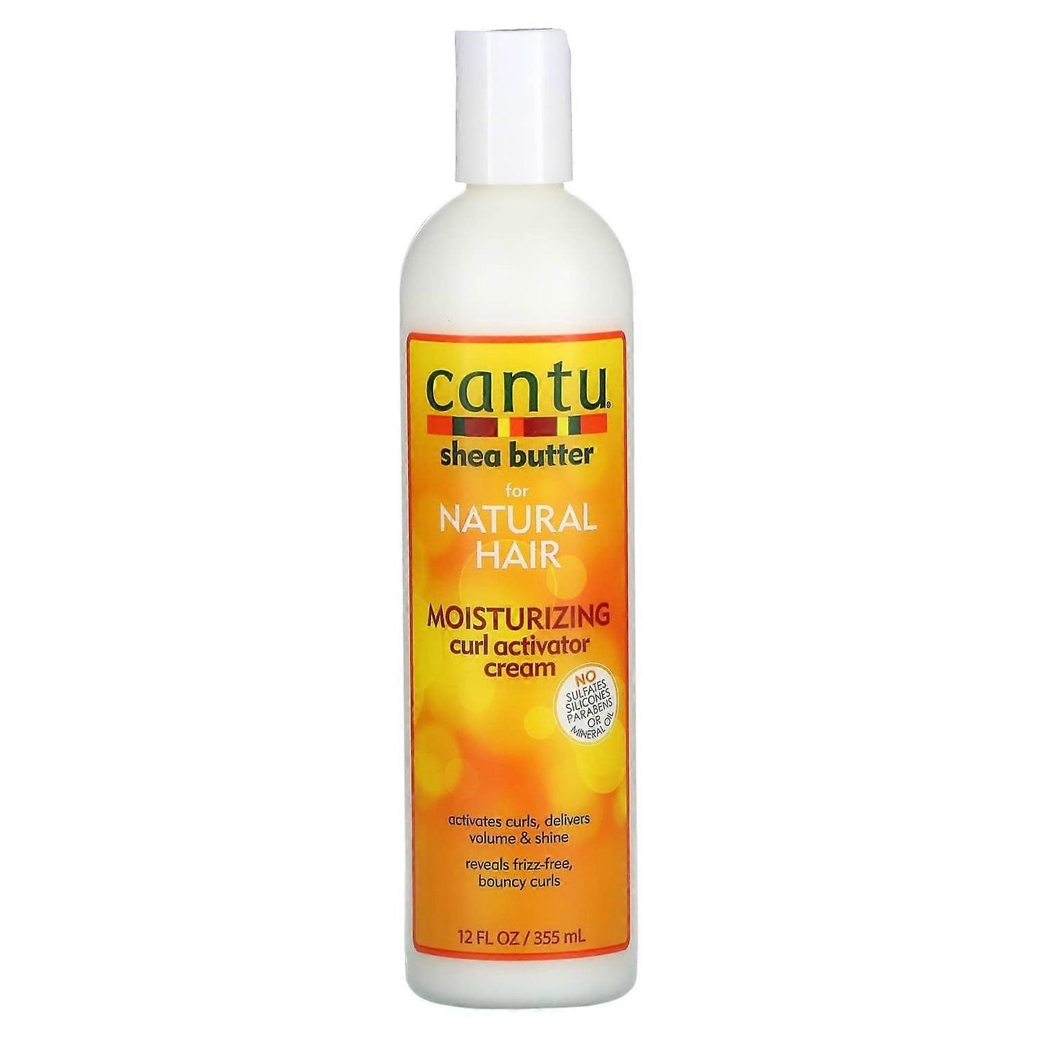 Cantu, Shea Butter for Natural Hair, Moisturizing Curl Activator Cream, 12 fl oz (355 ml)