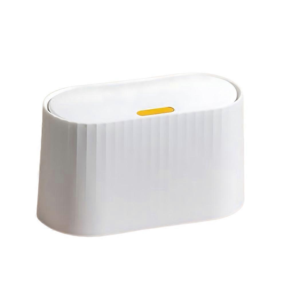 Press And Dispose Tiny Press Type Garbage Can For Easy Cleanup Countertop Bathroom Waste Bin