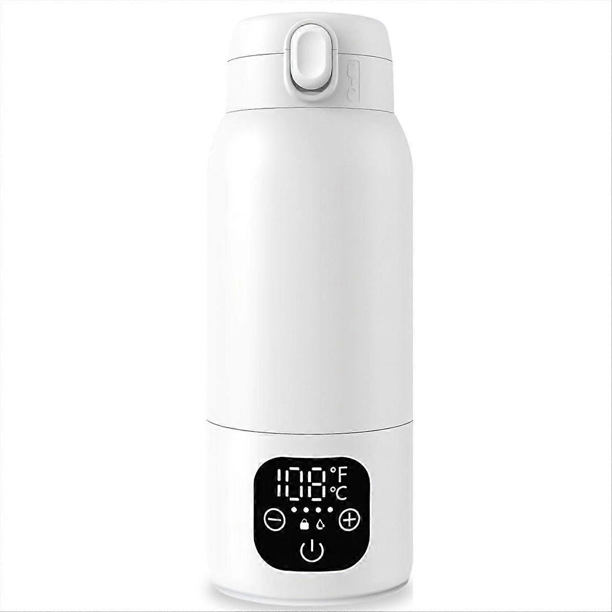 Portable Milk Warmer for Travel,Formula Container to Go 17oz Baby Bottle Warmer with 11000mAh Long