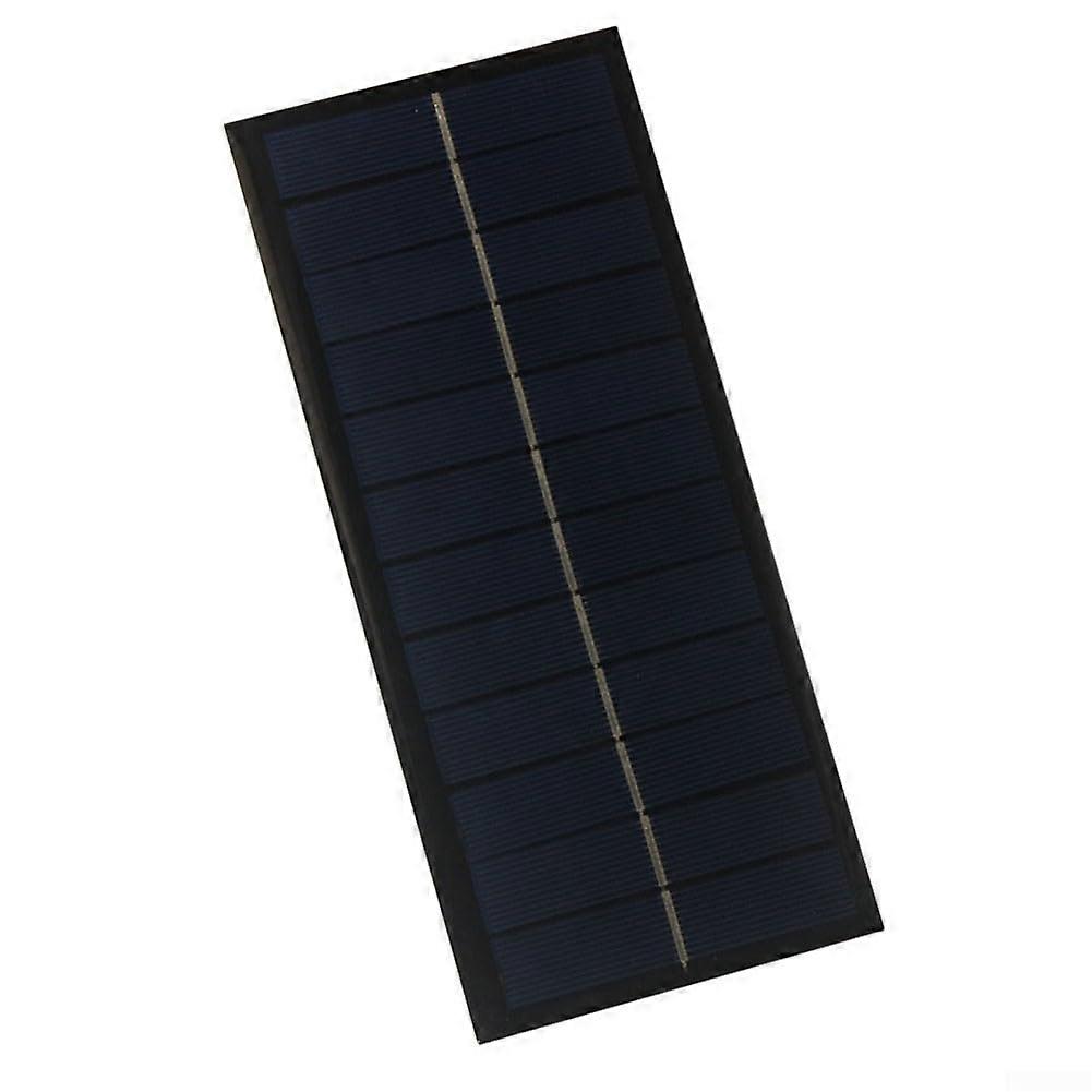 Solar Panel 2.5W 12V and 6V Operating Voltage for Garden Lights Polysilicon Cell Efficient Energy Conversion