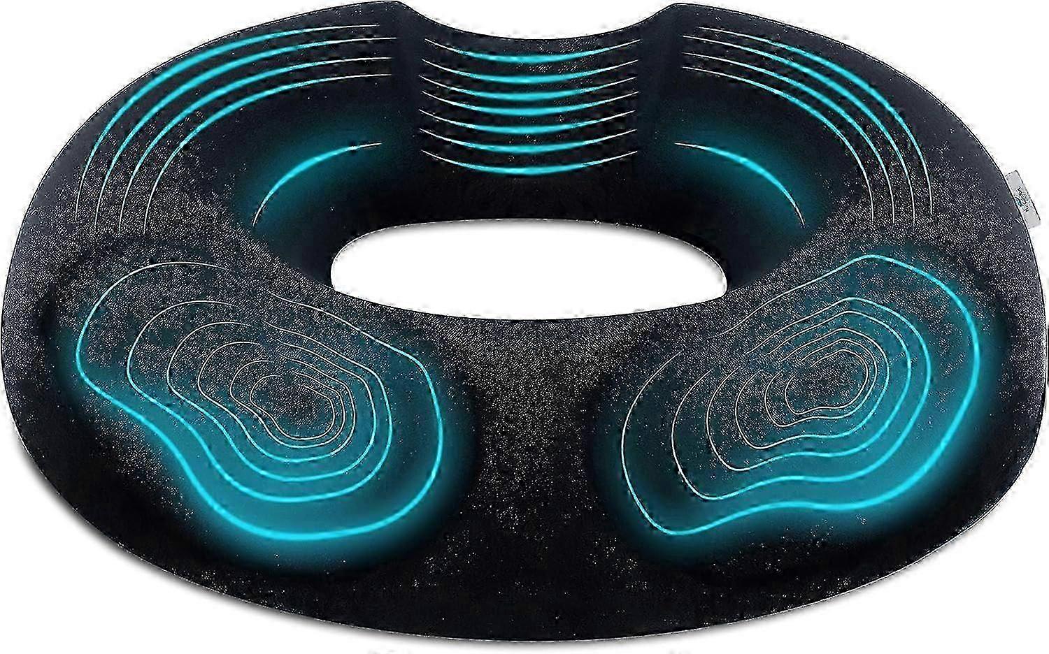 Office Chair Memory Foam Seat Cushion for Tailbone Pain Relief & Orthopedic Use | Postpartum, Surgery, Sciatica & Hemorrhoids Comfort