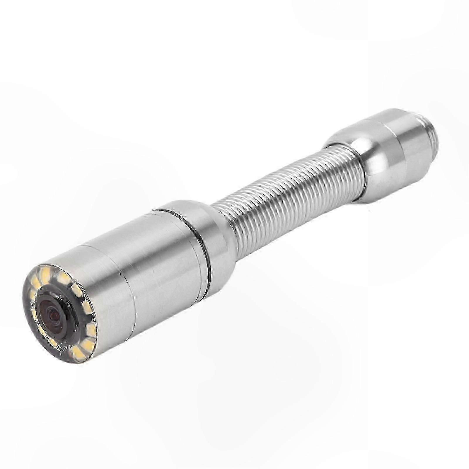 23mm Waterproof Camera Head with 12 LED Lights for Pipe Inspection