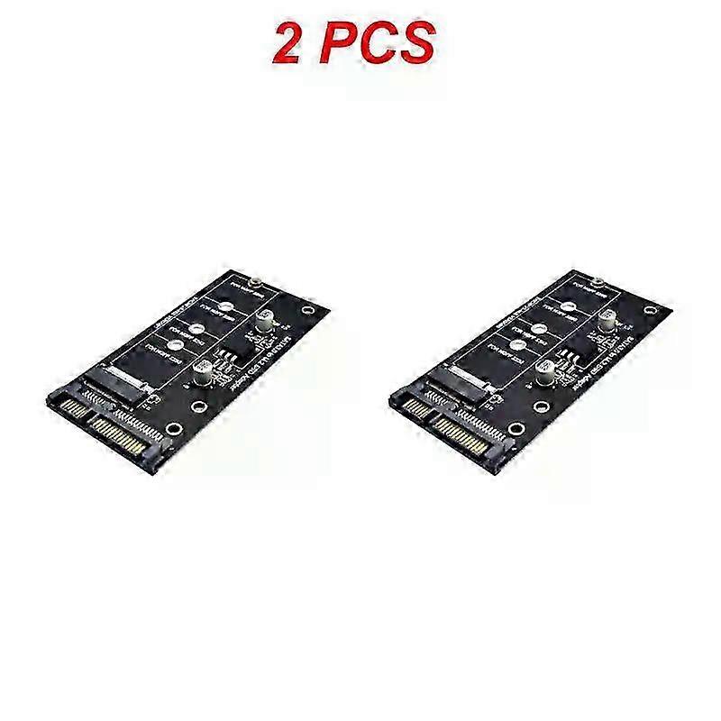 M2 To SATA3 Adapter Card High Efficiency SATA M2.SSD Convert Adapter Card NVME SSD Upgraded SATA 6 Gbps NGFF Adapter 26s