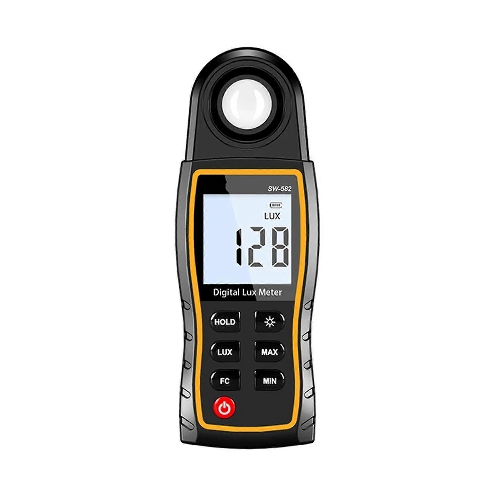 Digital Light Meter Lux/FC Handheld Illuminance Tester With LCD 0199999 Lux Pocket Photometer For Plant Growth