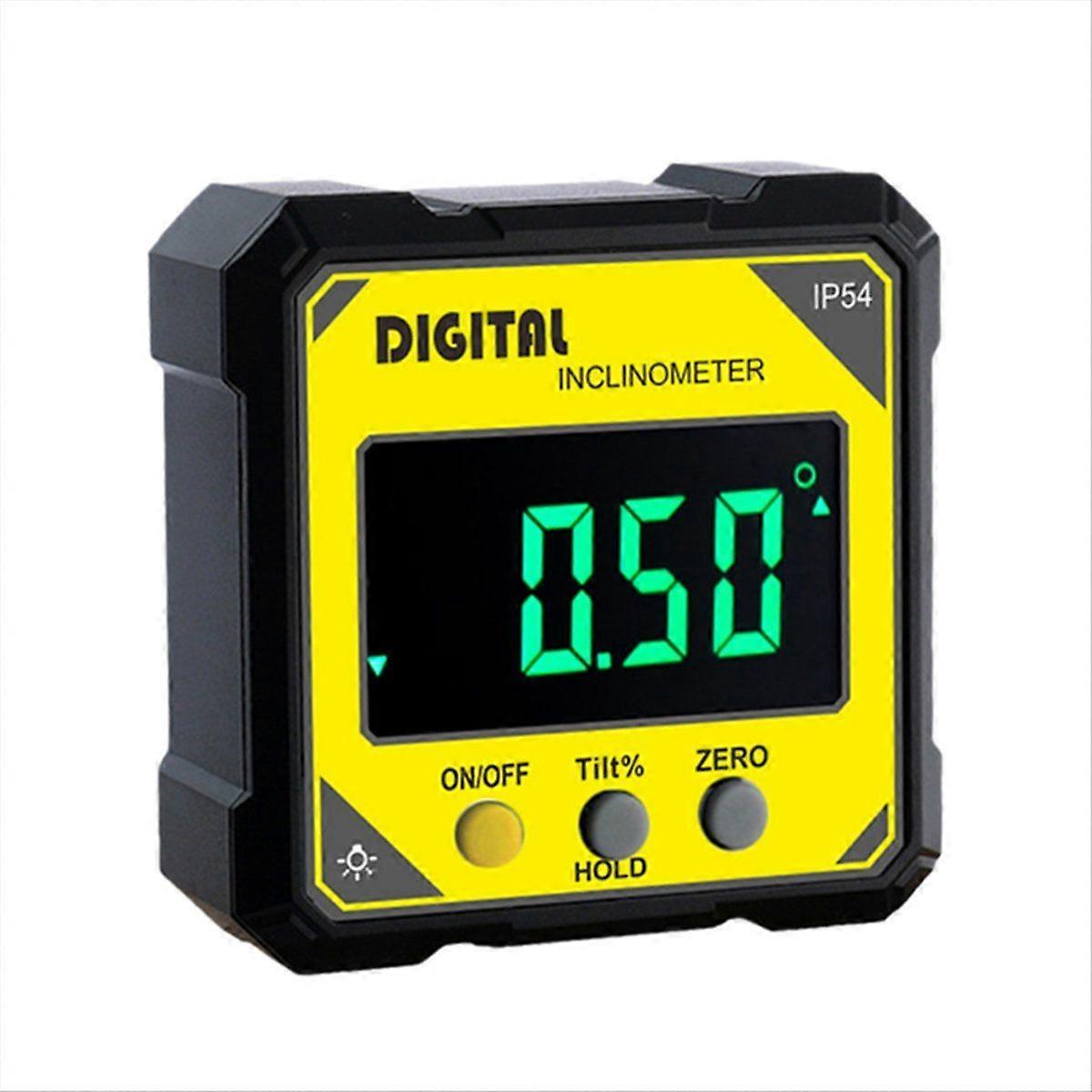 Digital Angle Gauge IP54 360 Mini Measuring Digital Inclinometer Electronic Bevel Protractor with