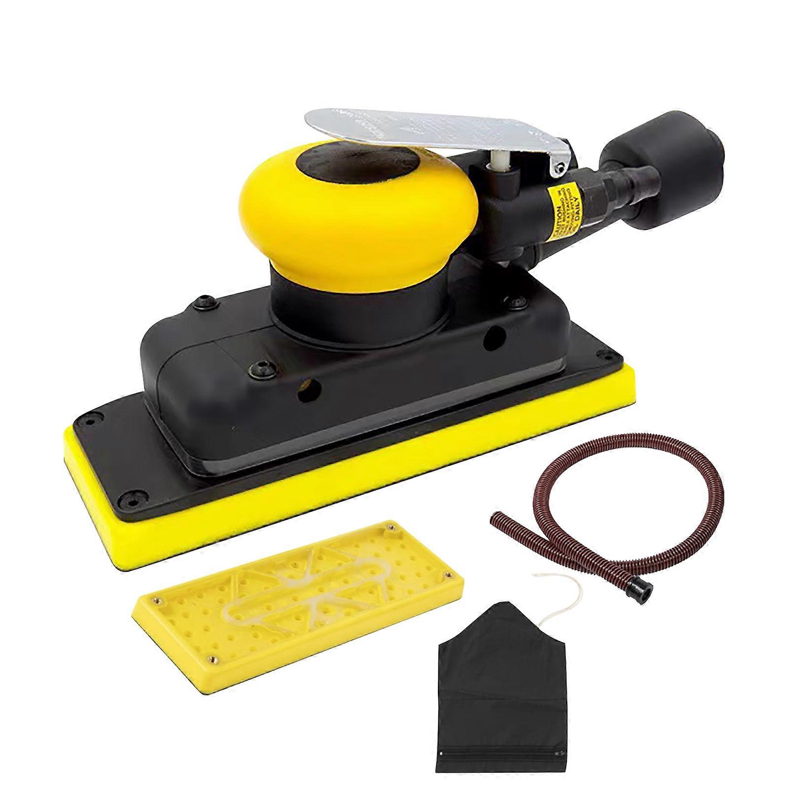 Multiple Purpose Air Propelled Smoothing Machine Rapid Dust Collector Ergonomic Handle For Automotive Wood Metal Craft Projects Multicolor