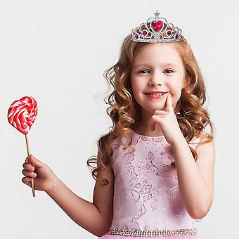 Set 7 Corone Da Principessa - Tiara Per Feste Bambine, Cosplay, Compleanni - Foto 2