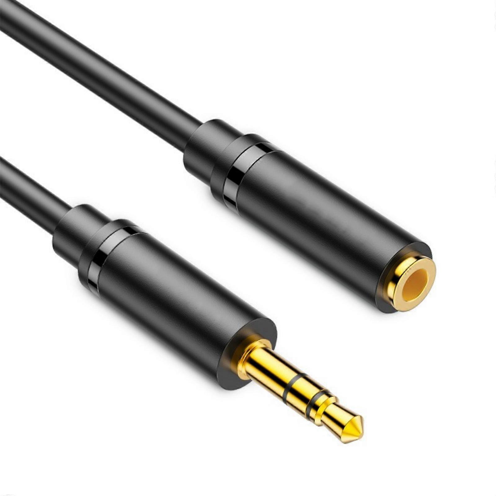 Flexible 3.5mm Auditory Extension Cable Wire for Seamlessly Connection to Multiple Gadgets 100/150/30/500CM Multicolor