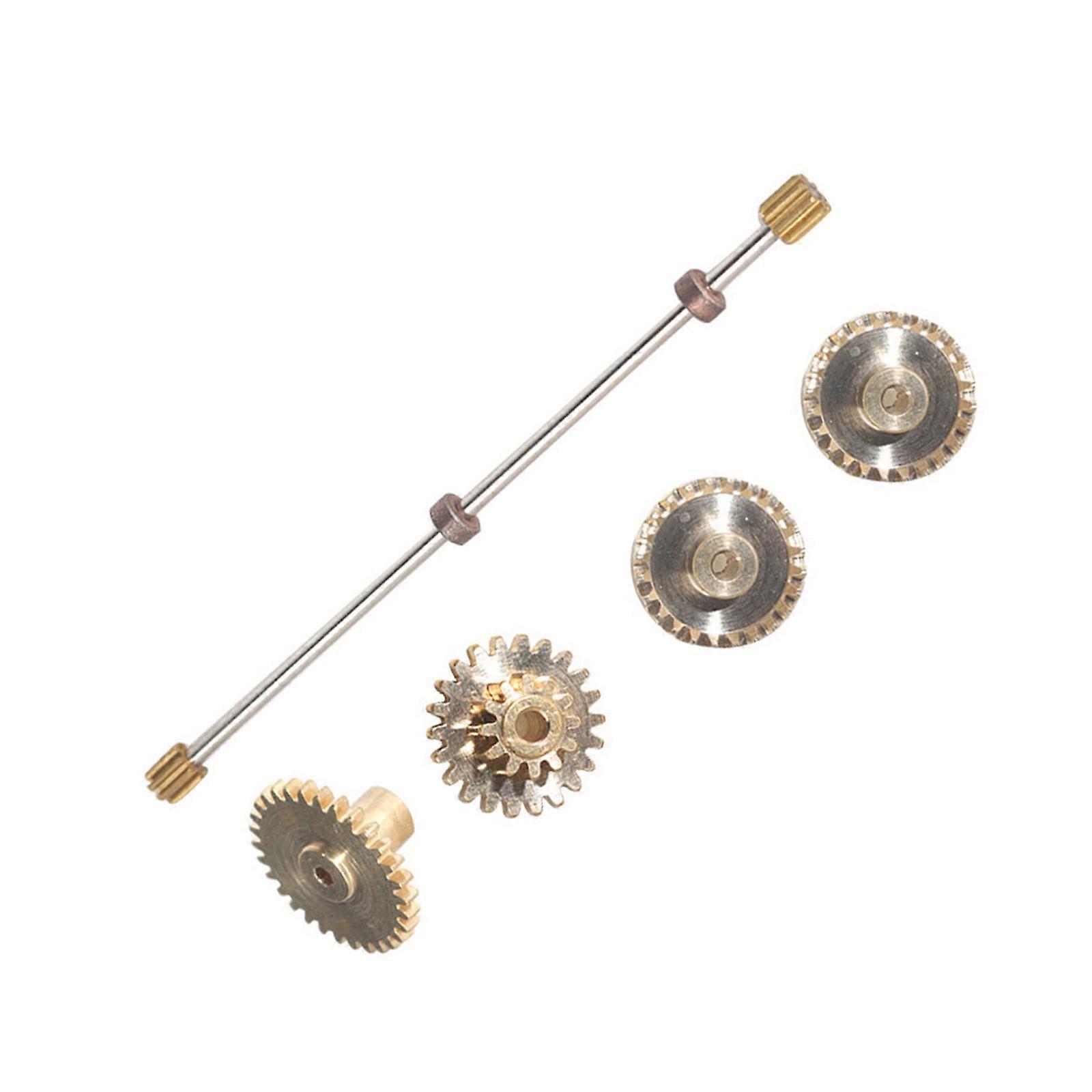 Precise Engineered Metal Gear Set Optimize Power Transfer For Remote Control Drift Car Upgrades Vehicle Modified Kits Multicolor