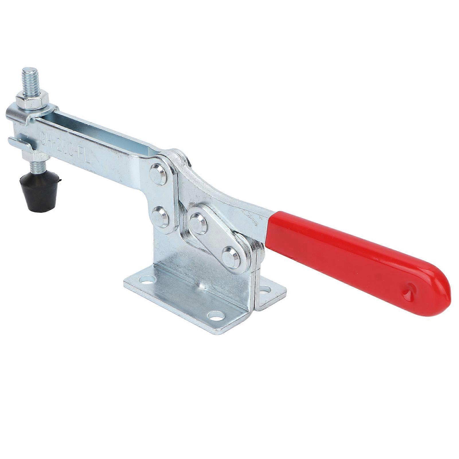 Toggle Clamp 230kg Clamping Force High Efficiency Horizontal Quick Release Toggle Clamp with Plastic Handle for Welding