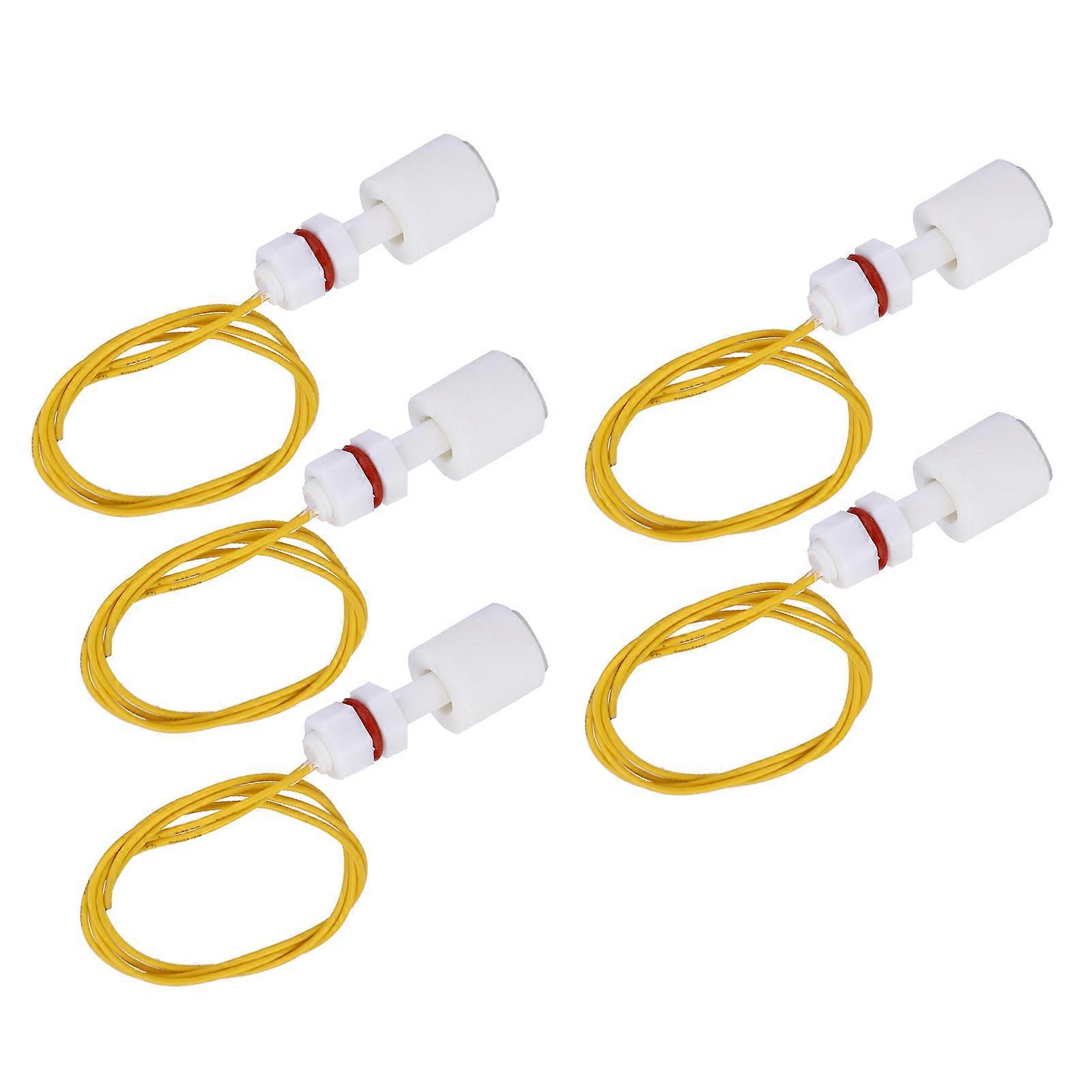 5pcs PP Plastic Float Switch Water Tank Pool Liquid Level Sensor Controller P3508