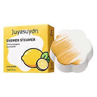 50g Aromatherapy Shower Sheets (Fragrant Lemon) 50g Aromatherapy Shower Sheets for Shower Steamers, Moisturizing Bath Sheets