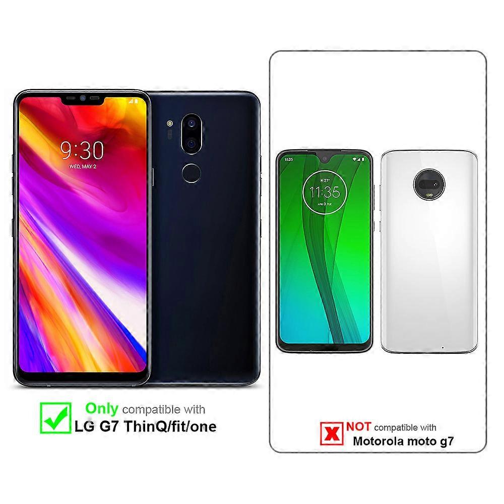 LG G7 ThinQ / FIT / ONE Προστατευτική Θήκη TPU - Ματ Μεταλλική Σχεδίαση