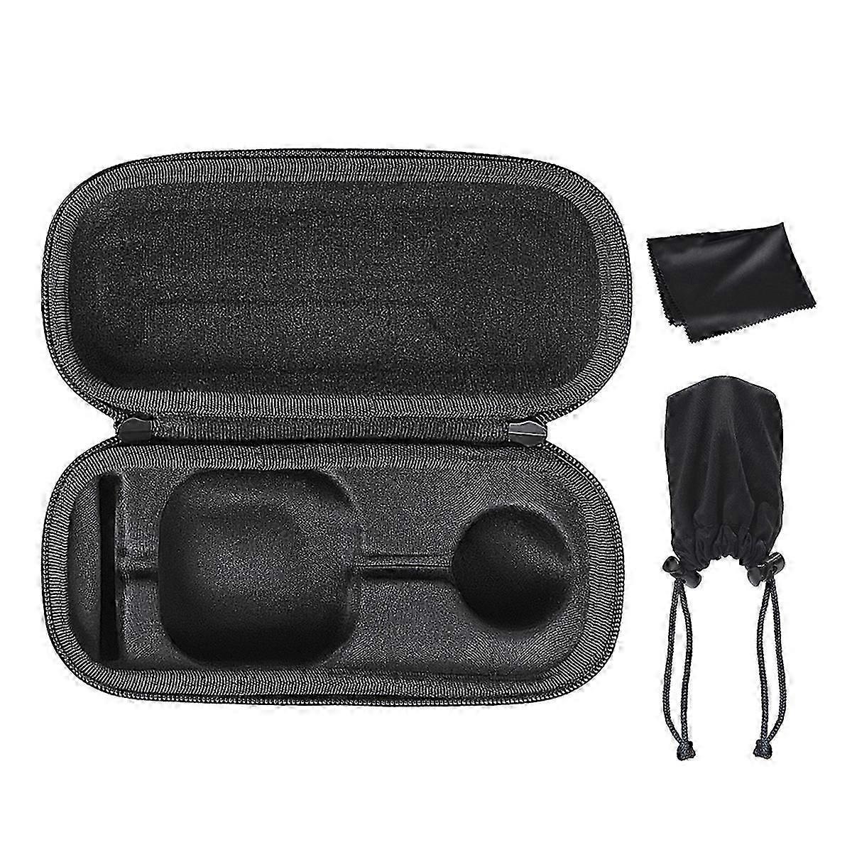 Camera Storage Bag -NS2316 for Switch 2,Scratch-Proof PU Bag with Handle,Privacy Pouch & Lens Cloth