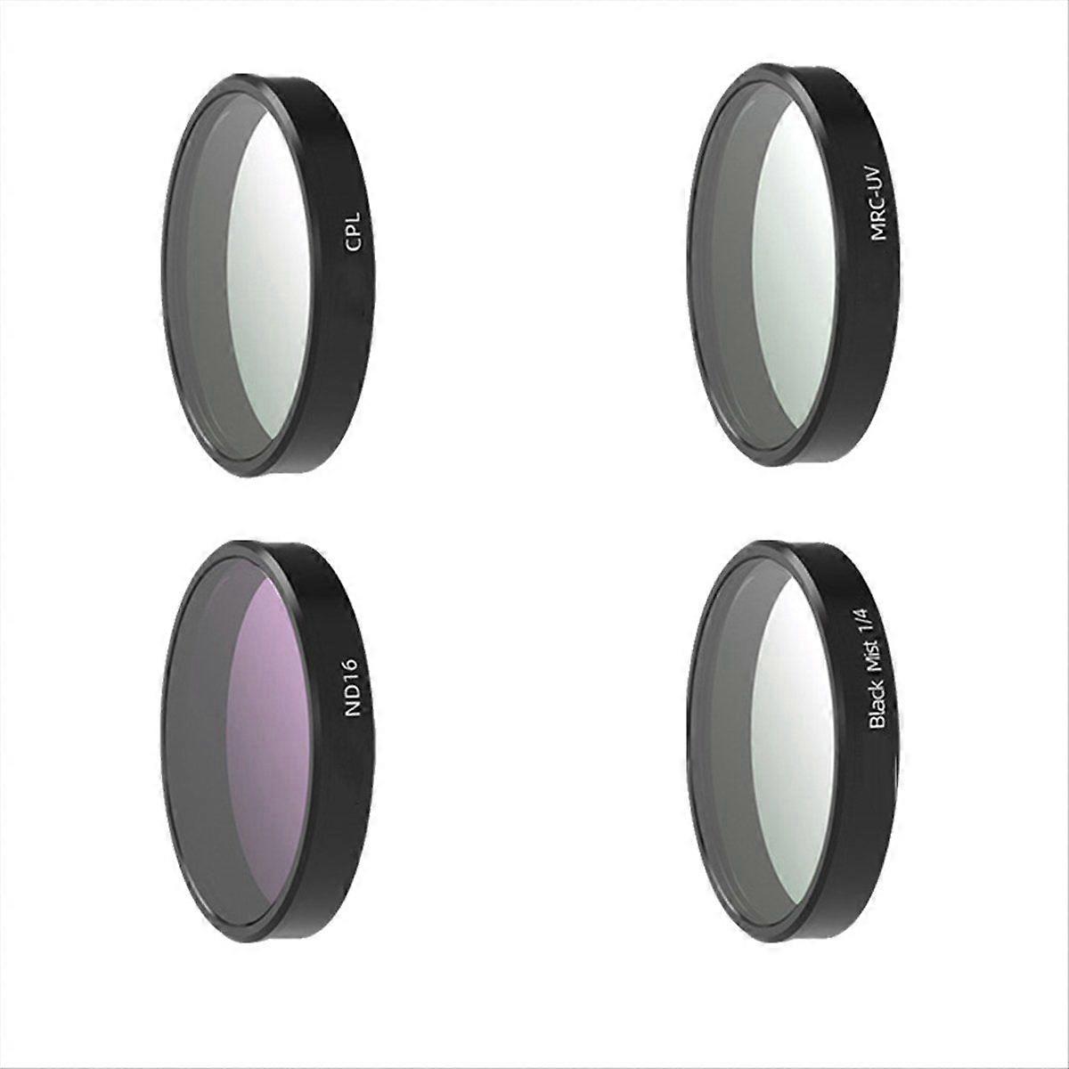 UV CPL ND16 Black Mist 1/4 Filter Kit for DJl Nano Camera Lens Filters Anti-Glare & Scratch Neutral
