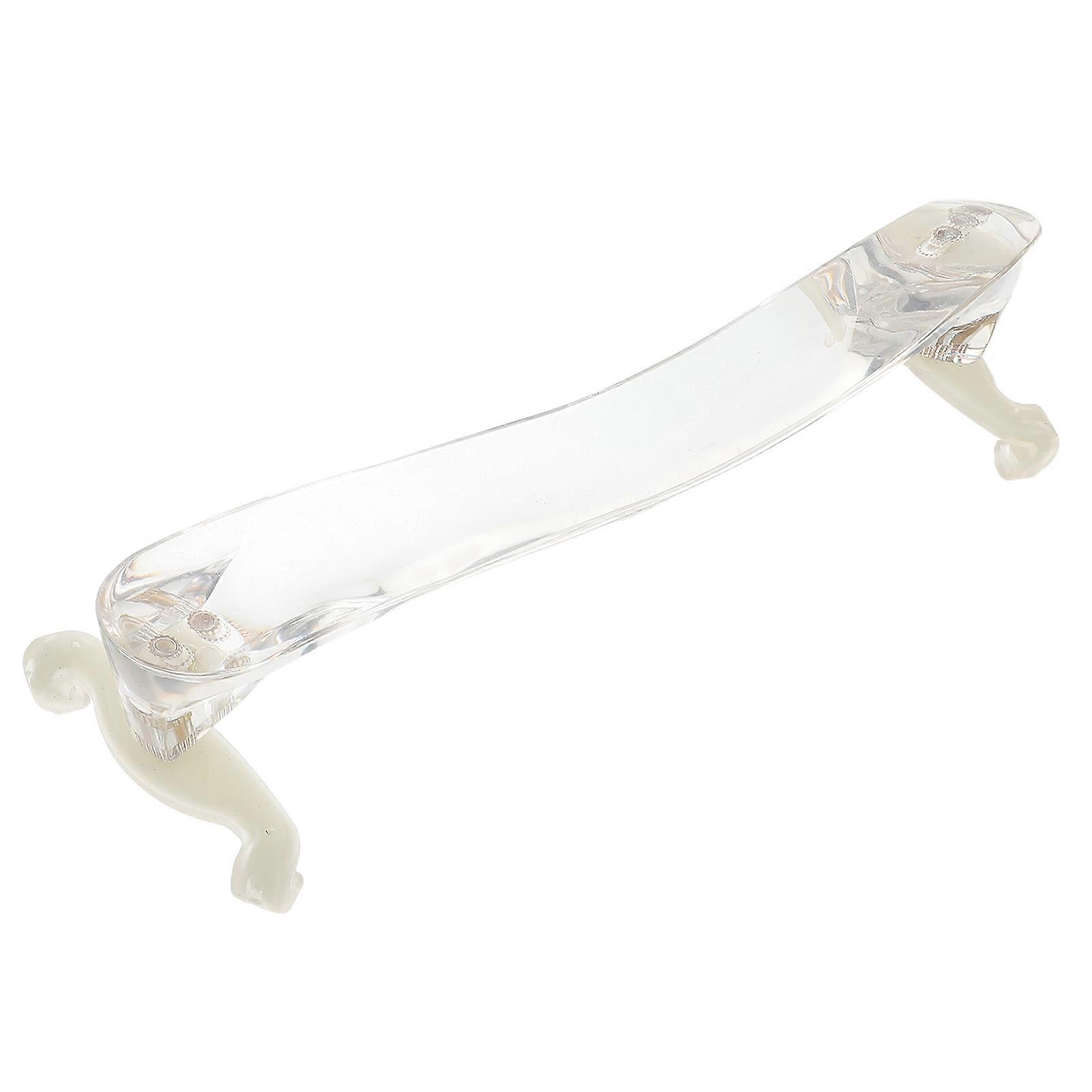 Transparent Violin Shoulder Rest Acrylic Ergonomic Support for One Violinist
