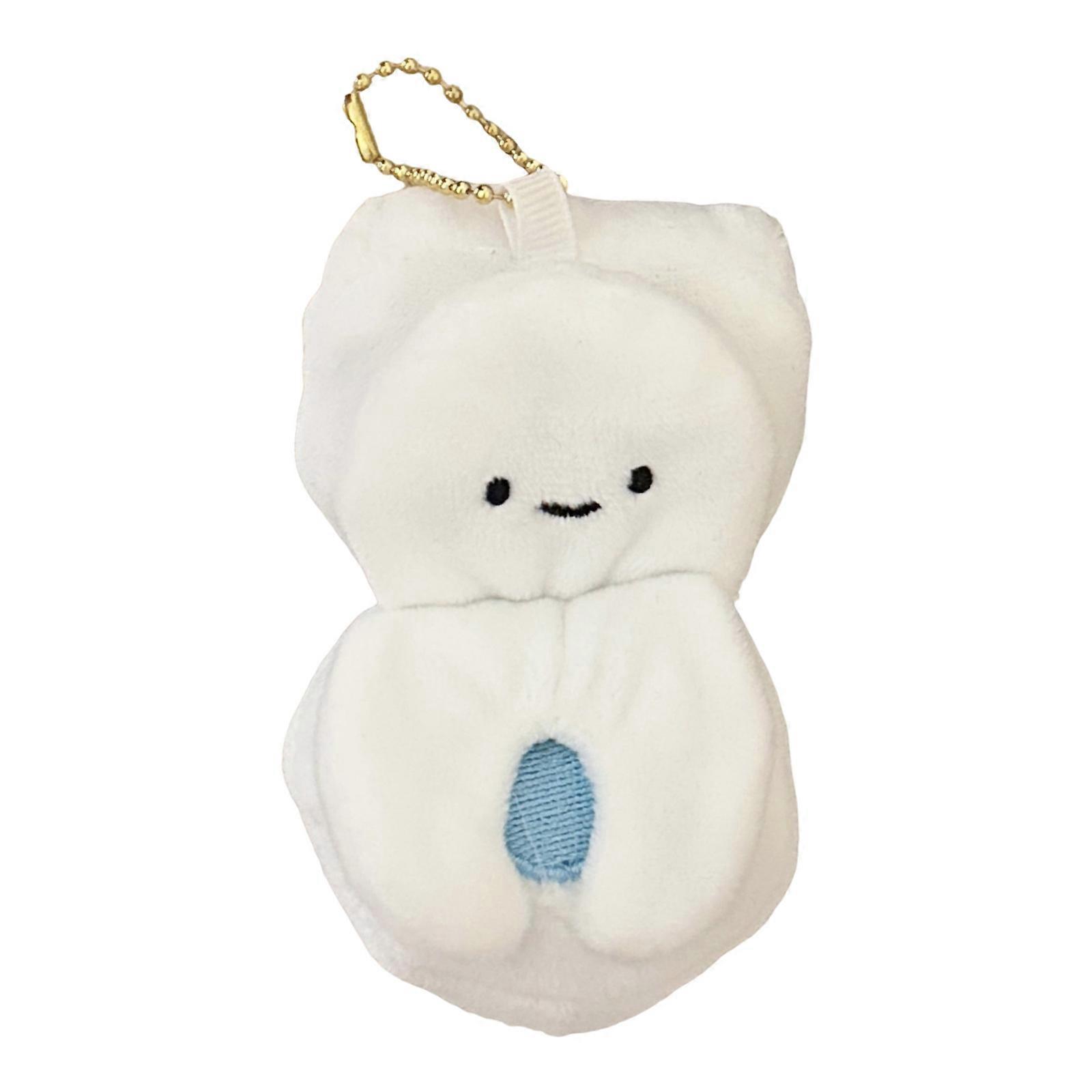 Adorable Yet Quirky Magnetic Plush Keychain Soft Faux Hair Material Secure Attachment For Keys Bags And Travel Gear Multicolor