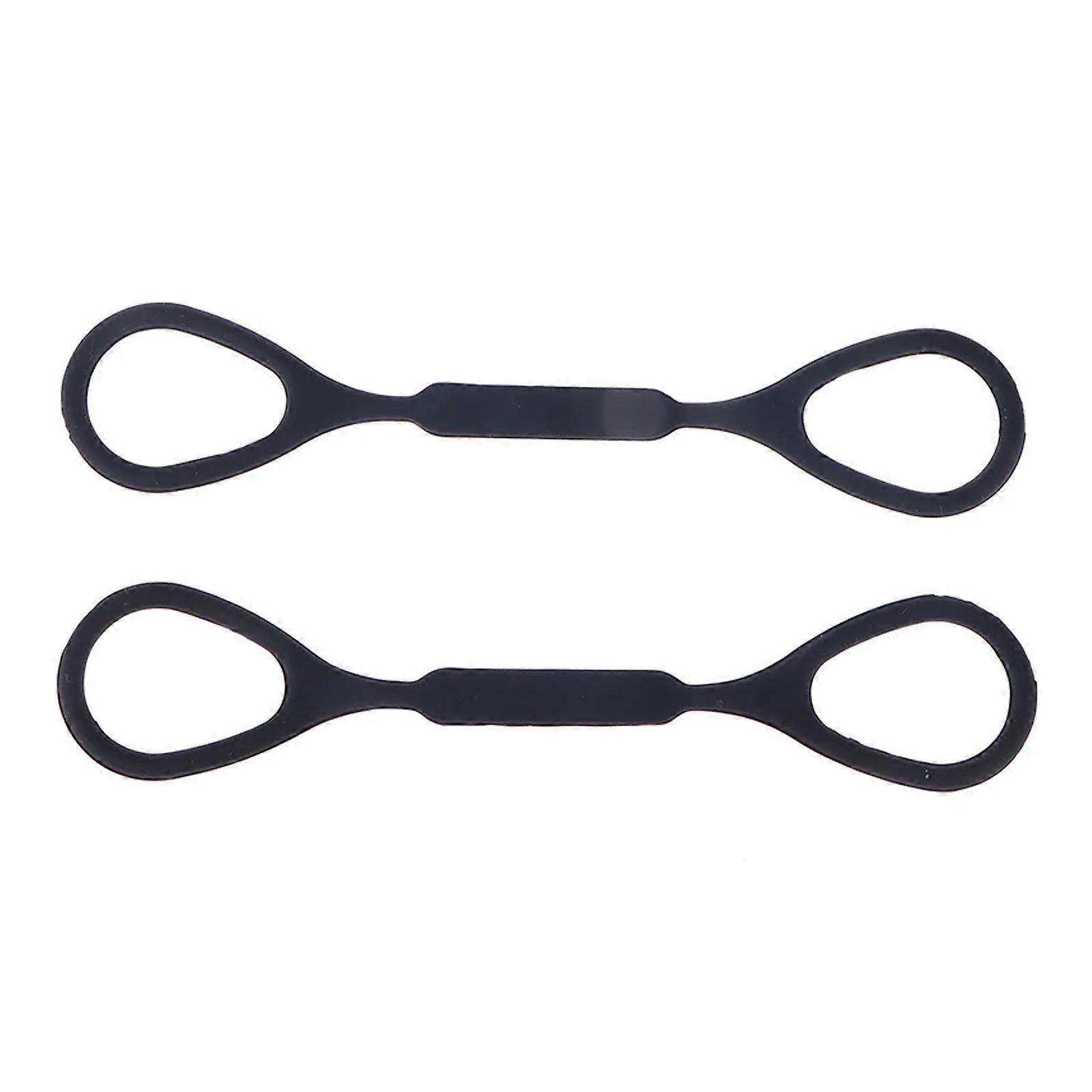 2Pcs Musical Instruments Trumpet Slide Stopper Portable Rubber Stopper Rings Change Tube Tow Rope Easy to Install Multicolor