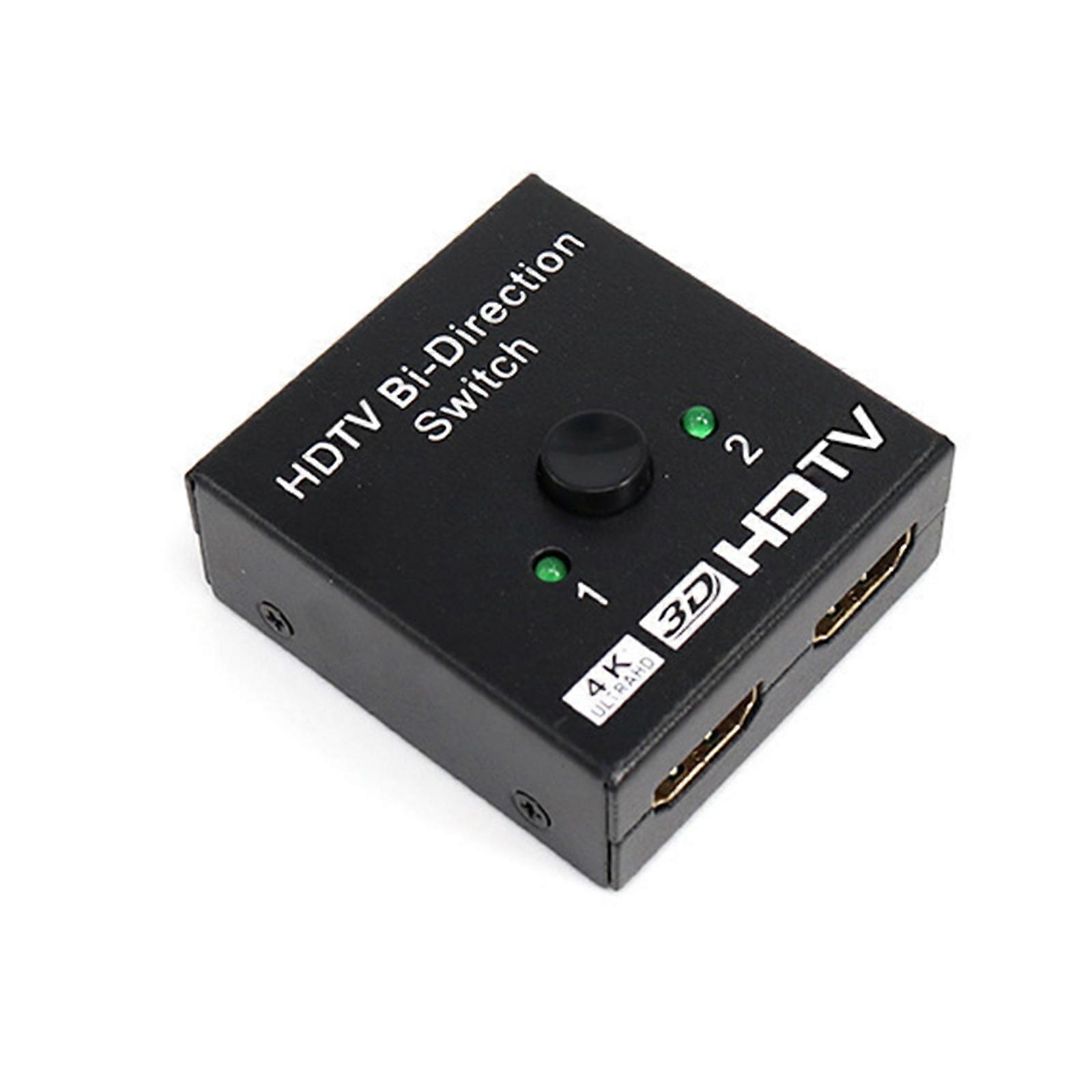 Multiple Device HDTV Switches Supports 4K@60Hz BiDirectional Control For Home Office Entertainment Systems Multicolor